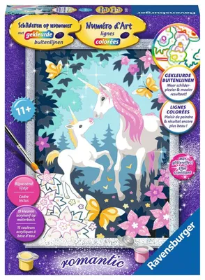 Immagine prodotto di Dipingere per numero Ravensburger Unicorni