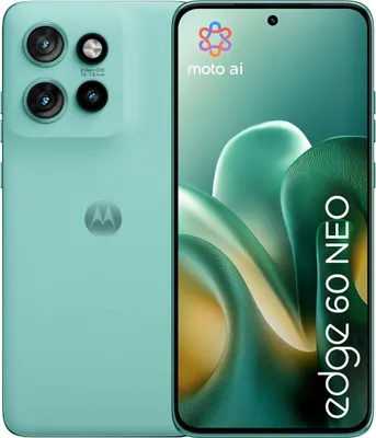 Produktbild von Motorola edge 60 Neo , 16,1 cm (6.36"), 12 GB, 256 GB, 50 MP, Android 15, Türkis