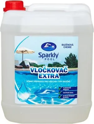 Obrázek produktu pro Sparkly POOL Vločkovač Extra Tekutý 10 L 13 Kg 938089