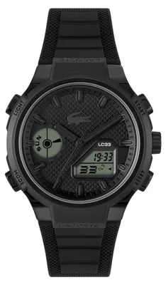 Productafbeelding van Lacoste herenhorloge, analoog-digitaal, multifunctioneel, quartz, collectie LC33