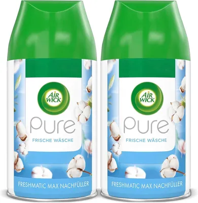 Produktbild von Air Wick Freshmatic Max Nachfüller 2x PURE Frische Wäsche 250ml