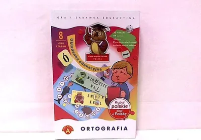 Zdjęcie produktu dla Ortografia - Ukladanka Edukacyjna 13221