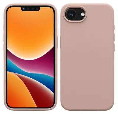 Produktbild von kwmobile Handyhülle für Apple iPhone 17e / iPhone 16e Hülle - Case Silikon - Kabelloses Laden - Schutzhülle Cover in Altrosa