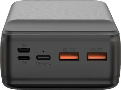 Produktbild von XO Powerbank für Laptop und Handy PR201 65W 30000 mAh schwarz Schnellladefunktion