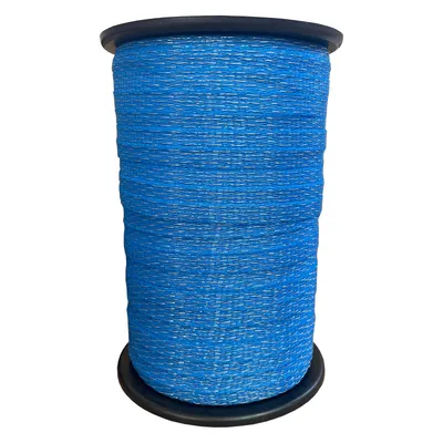 Produktbild von Weidezaunband Premium - blau - 200 m, 10 mm, 5 Niro - speziell zur Wildabwehr