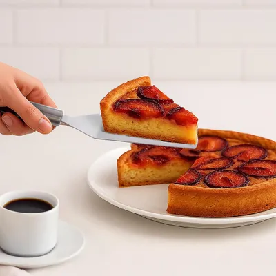 Produktbild von Orion | Tortenheber - 28 cm - Gezackt - Edelstahl - Kuchenheber mit Schneidkante