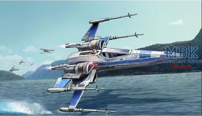 Immagine prodotto di Revell REV6744 Star Wars: Caccia X-Wing della Resistenza