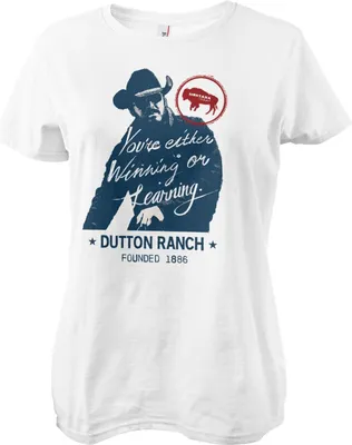 Produktbild von Winning Or Learning Girly Tee - Large - White