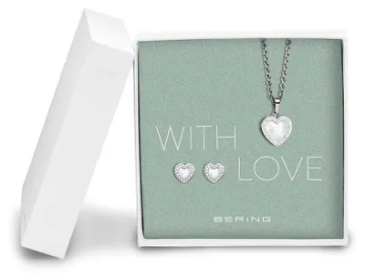 Produktbild von Bering Schmuckset WITH LOVE 428-712-silver