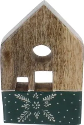 Produktbild von Standdeko Haus - Holz - ca. 11,5x7x2,5 cm