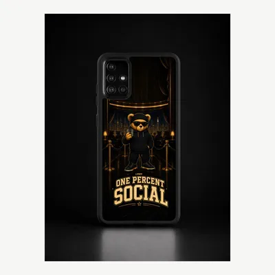 Image de Coque de protection pour Samsung A71, étui de téléphone avec motif "Ne pas parler" – LUNØIR ©