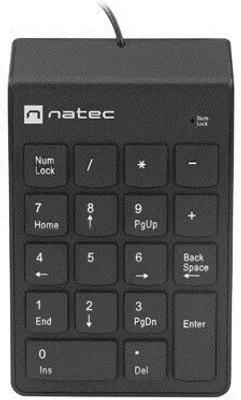 Image de Natec Clavier Numérique Goby 2 Usb Noir