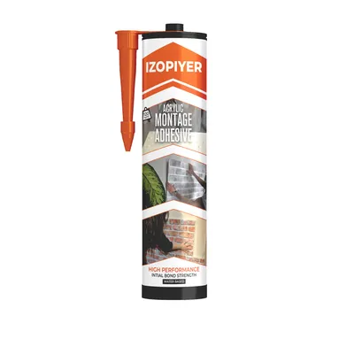 Produktbild von IZODEKOR Montagekleber für Wandpaneele 310 ml – Innen & Außen, wasserfest, UV-beständig