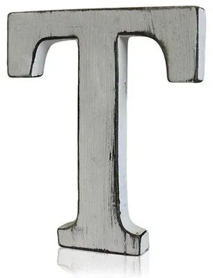 Image de Lettres de style shabby chic - Lettre "T"