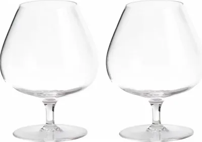 Produktbild von Kamperologia | Cognacgläser Set - 2 Stück - 430 ml - Bruchsicher - Elegant und leicht - BPA-frei