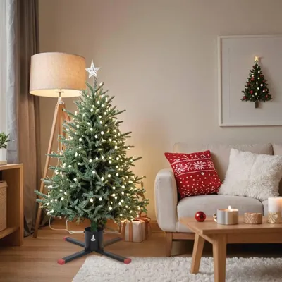 Image de Support pour sapin de Noël 61x61x15,5 cm Support pour sapin de Noël