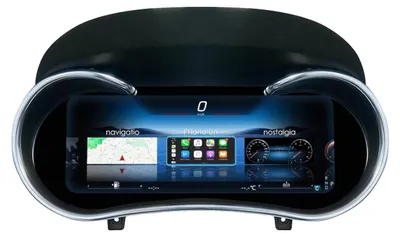 Produktbild von Digitales Auto-Cluster-Dashboard, 12,3 Zoll Display, Mehrsprachige Unterstützung, schwarz