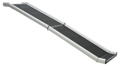 Produktbild von TRIXIE 3938, Haustierrampe, Draußen, Hund, Aluminium, Kunststoff, Schwarz, Silber, Einfarbig