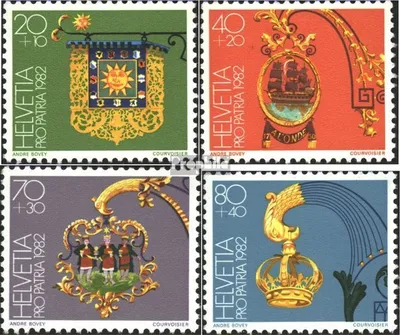 Produktbild von Briefmarken Schweiz 1982 Mi 1223-1226 (kompl.Ausg.) FDC Pro Patria