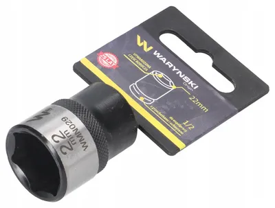 Produktbild von Waryński Steckschlüssel Sechskant Nuss 22 mm 1/2 Zoll
