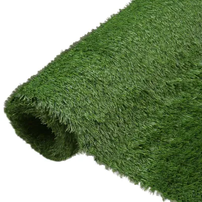 Kunstgrasmatte 1 m x 5 m, 30 mm Höhe, für Garten & Balkon
