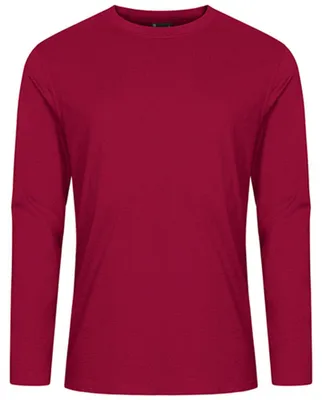 Image de Promodoro - T-shirt à manches longues pour homme LT3816 (5XL) (grenat)
