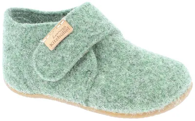 Produktbild von Living Kitzbühel Babyklettschuh Filz unifarben Forest Größe EU 30