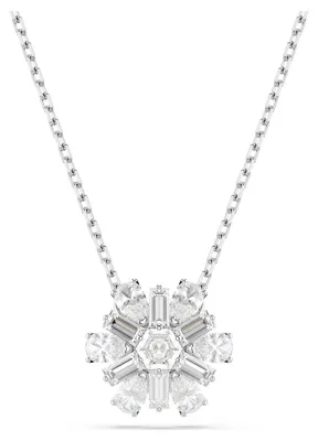 Produktbild von Swarovski Damen Halskette mit Schneeflocken Anhänger Weiß IDYLLIA 5691484