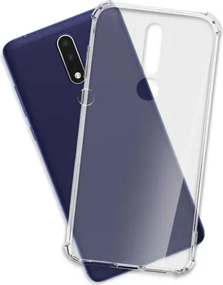 Image de Housse TPU Clear Armor Soft Case pour Nokia 3.1 Plus (TA-1118, 6.0'') - transparent