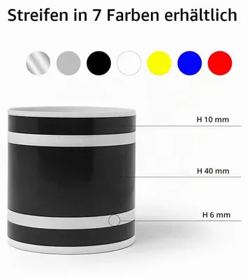 Image de Bande adhésive pour Moto 3 fils Noir 80 mm x 2 mt