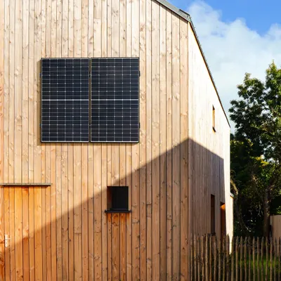 Produktbild von 900 Watt, Fassade 90 Grad, Bifazial Komplettset, Balkonkraftwerk