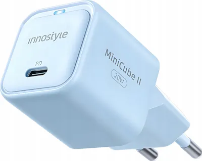 Obrázok produktu pre Innostyle Rýchla Nabíjačka Cube USB-C 20W Usb Typ C GaN II Pro iPhone LED