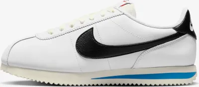Zdjęcie produktu dla Nike Cortez Leather "White Black Light Photo Blue" Biały, Rozmiar: 46