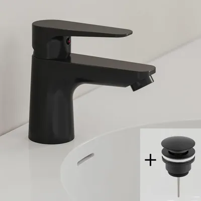Produktbild von Kronenbach Radia 3.0 Waschtisch-Einhebelmischer S mit Pop UP Ablaufventil, wassersparend
