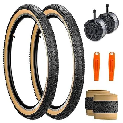 Zdjęcie produktu dla Opony rowerowe 24 x 2 125 składane do roweru górskiego bmx 2 szt.
