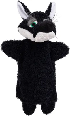 Produktbild von Handpuppe Wolf 30 cm Schwarz, 20409A