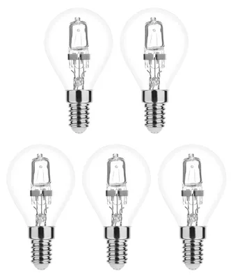Produktbild von Modee E14 Halogen Kugellampe P45 28W 370lm 2700K Warmweiß Dimmbar 5 Stück