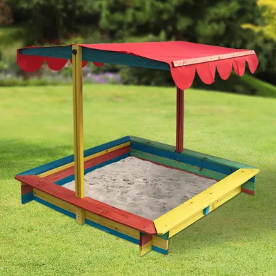Produktbild von Sandkasten mit Überdachung