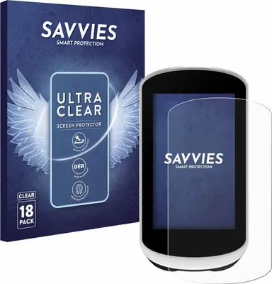 Produktbild von 18x Für Garmin Edge Explore 2 Schutzfolie Savvies Displayschutz Display Schutz Folie Klar Transparent
