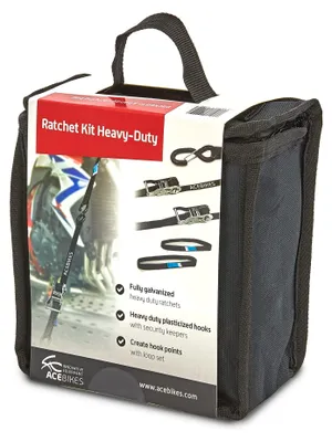 Immagine prodotto di ACEBIKES Heavy Duty - Set di cinghie di fissaggio
