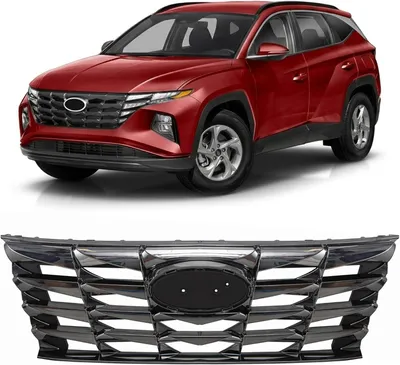Produktbild von Kühlergrill 86350N7100, passend für HYUNDAI TUCSON IV NX4 2020+, CHROM