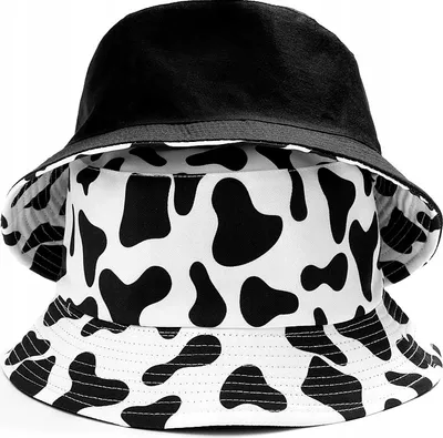 Produktbild von Fischerhut - Beidseitige Mütze - Kreativität - Universelle Größe - Schwarz und Weiß - Styling - Baumwolle