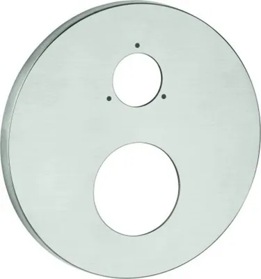 Produktbild von GROHE 49105DC0 Rosette 49105 rund für EHM-Fertigmontagesets supersteel