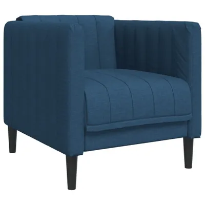 Produktbild von Sessel Stoff Blau 69 x 76,5 x 74,5 cm (B x T x H)