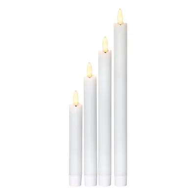 Produktbild von Sviečky z pravého vosku LED, sada 4 ks, každá po 1 ww