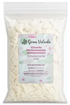 Produktbild von Gran Velada - Glycerylmonostearat SE O/W-Emulgator 1 kg