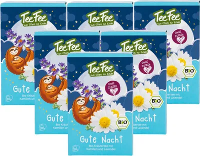 Produktbild von 6 x TeeFee - Kräutertee Gute Nacht