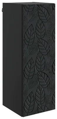 Obrázok produktu pre vidaXL Nástenná skriňa Čierna 33 x 34,5 x 90 cm Drevotrieska