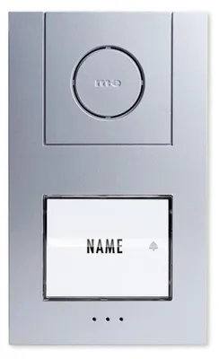 Produktbild von M-e modern-Electronics Türsprechanlage Kabelgebunden Außeneinheit 41004 1 Familienhaus