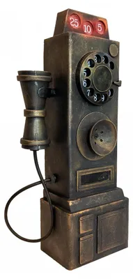 Produktbild von Altes Telefon mit Licht und Sound Effekten für eine gelungene Halloween Dekoration